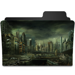 Dark Town Icon 256x256 png